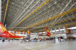 海南自貿(mào)港一站式飛機(jī)維修產(chǎn)業(yè)基地定檢機(jī)庫(kù)已完成1130余單維修項(xiàng)目